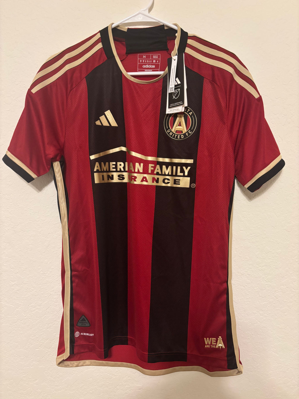 Adidas Atlanta United FC Home Jersey – Black/Red – [Store Overstock]