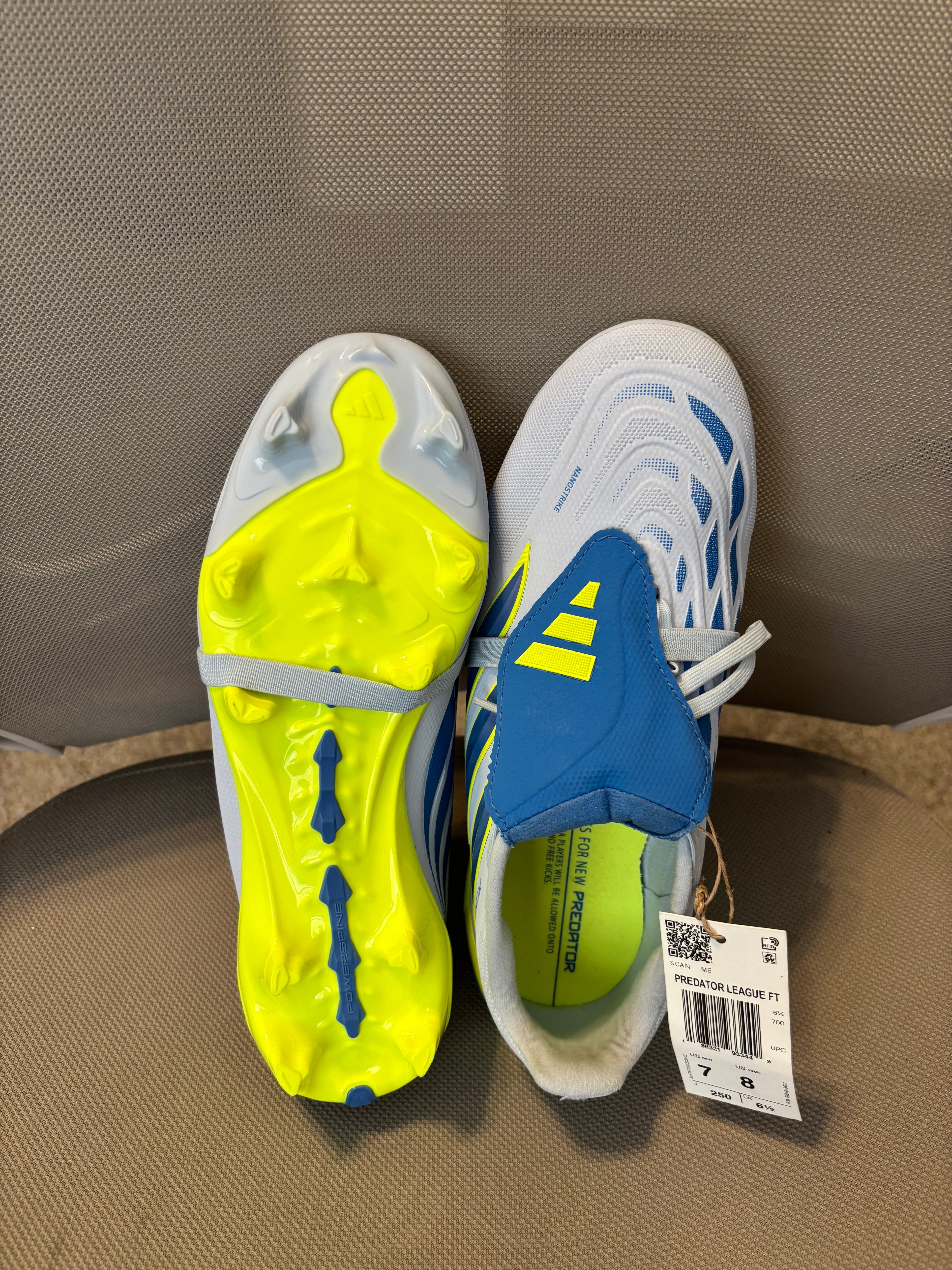 Botas de Fútbol adidas Predator League FT FG – Crystal Sky/Ray Blue