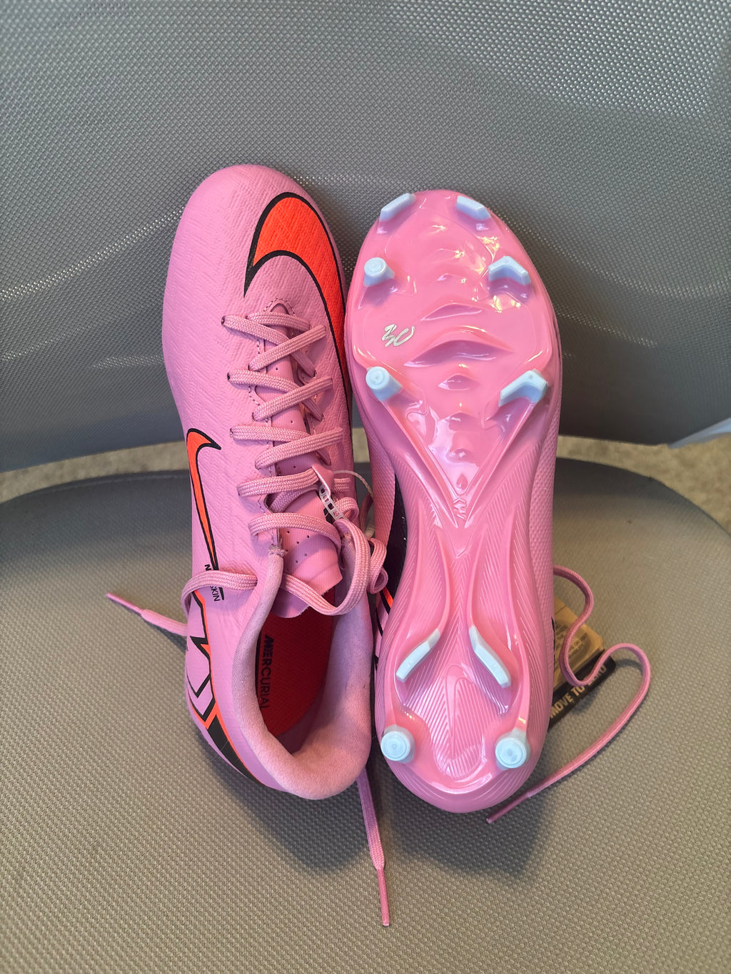 Tacos de Fútbol Nike Mercurial Vapor 16 - Rosa/Naranja (Saldos de Tienda - Sin Caja Original)