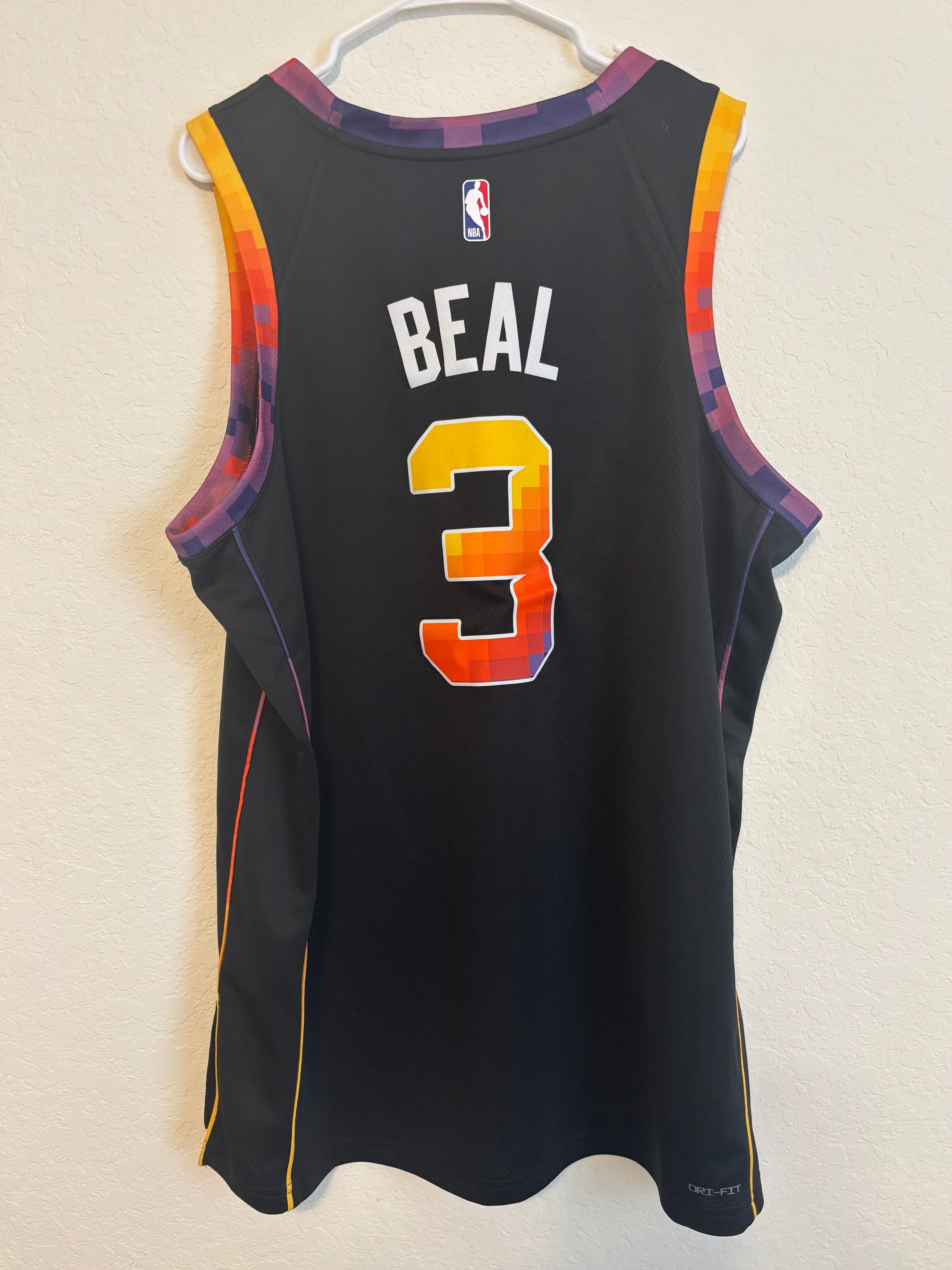 Nike NBA Phoenix Suns Bradley Beal #3 City Edition Swingman Jersey - Authentic Overstock Size XL