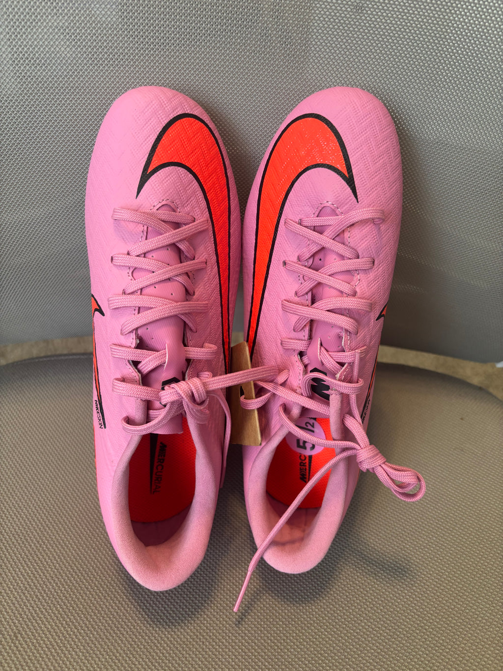 Tacos de Fútbol Nike Mercurial Vapor 16 - Rosa/Naranja (Saldos de Tienda - Sin Caja Original)