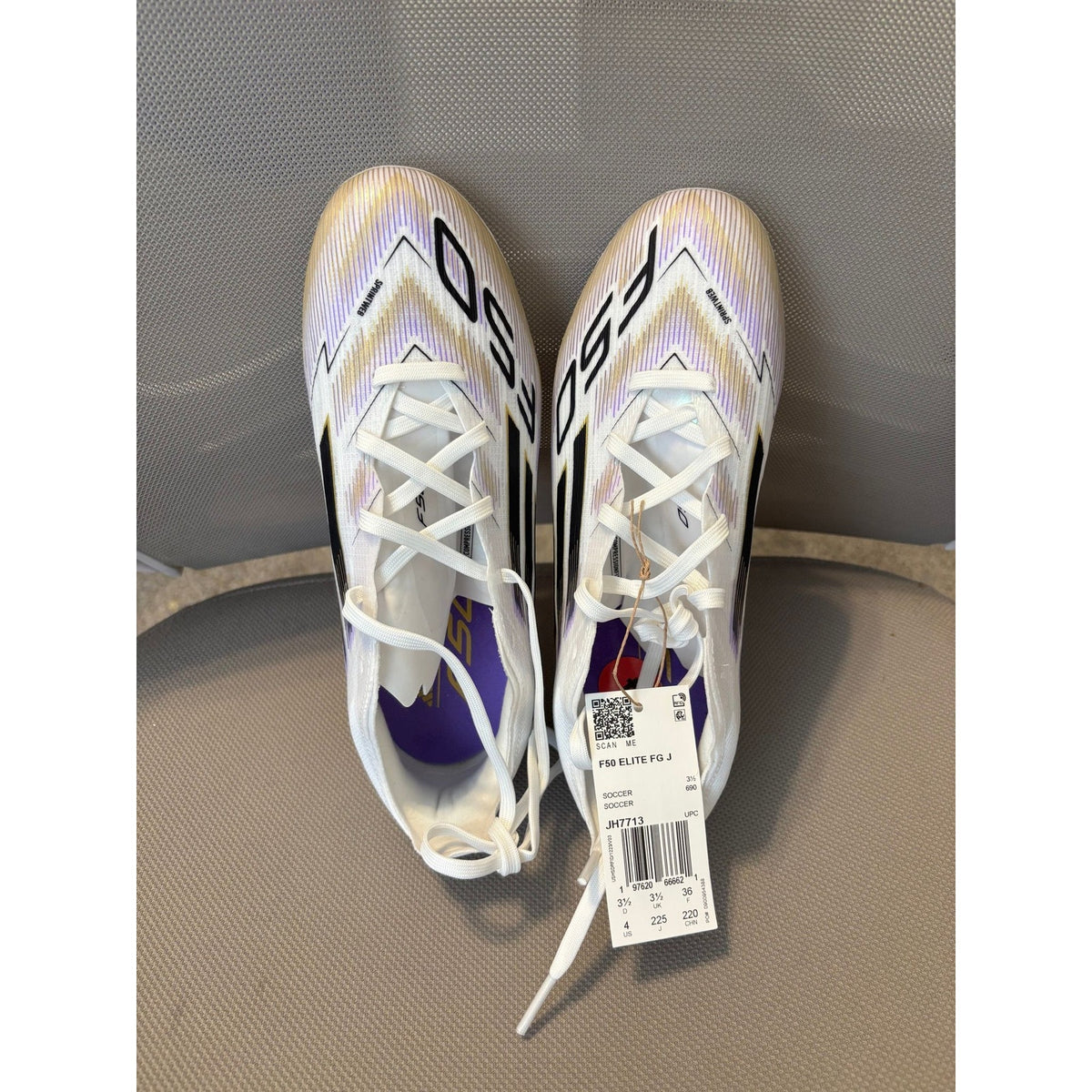 Adidas F50 Originales Size 4 para niños