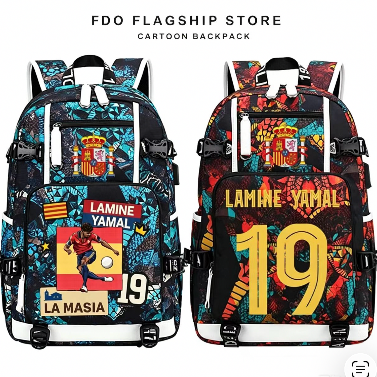 Mochilas Grandes Personalizadas Temática Fútbol