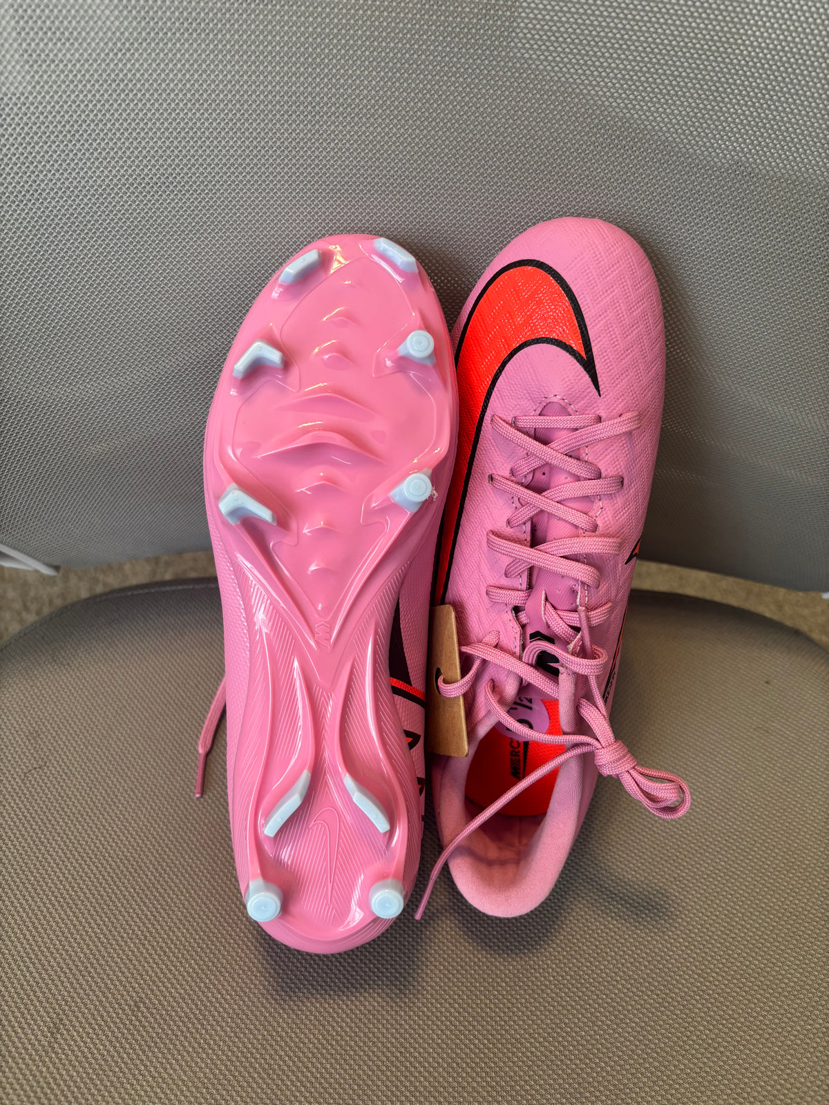 Tacos de Fútbol Nike Mercurial Vapor 16 - Rosa/Naranja (Saldos de Tienda - Sin Caja Original)
