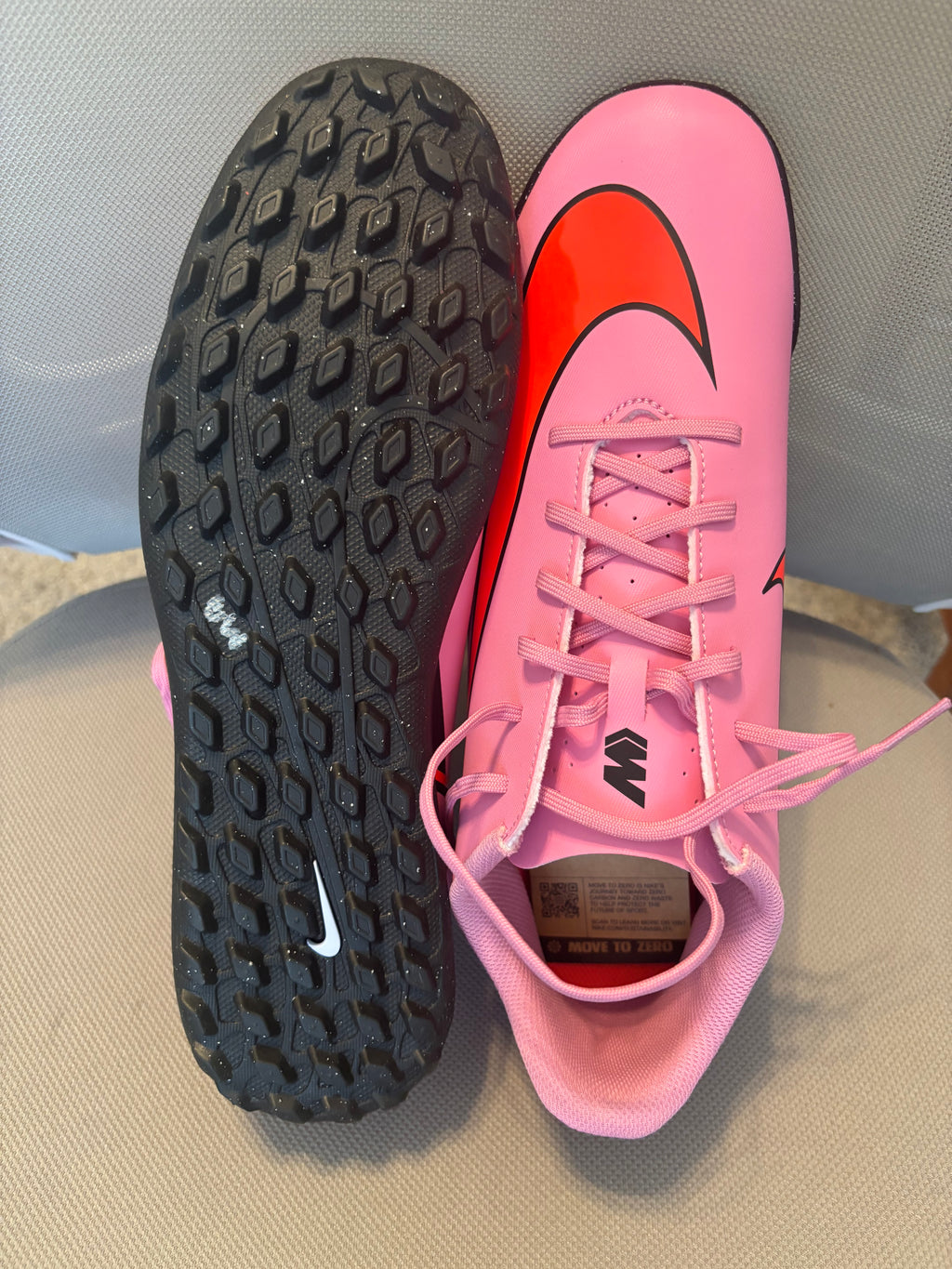 Nike Mercurial Vapor 16 Club TF Soccer Shoes – Pink/Orange – Artificial Turf