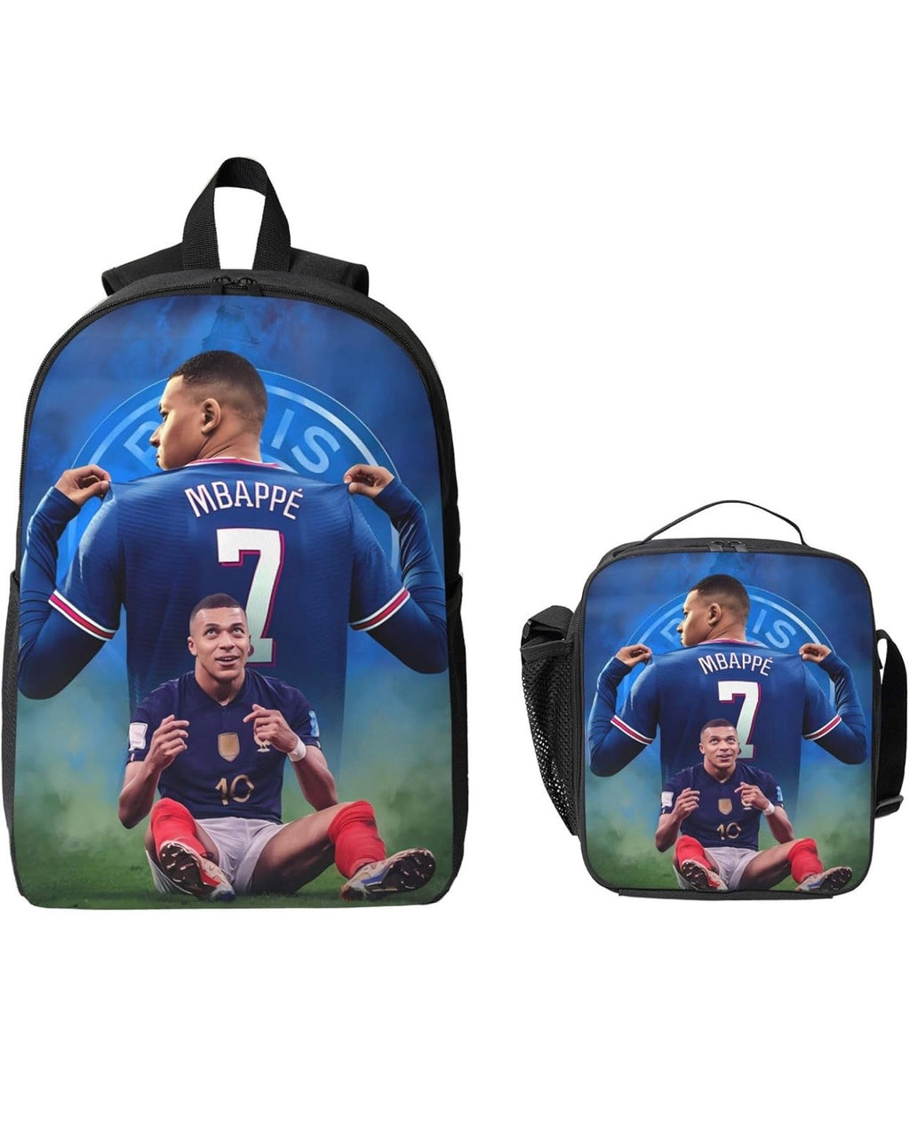 Set de Mochilas Personalizadas Temática Fútbol