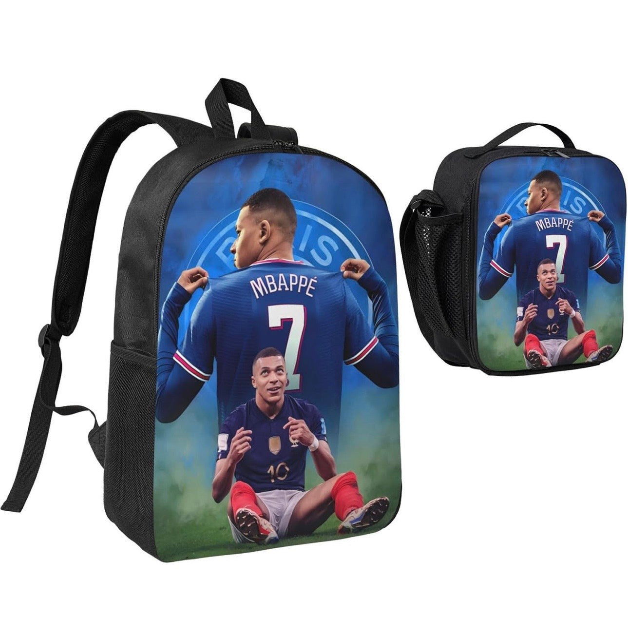Set de Mochilas Personalizadas Temática Fútbol