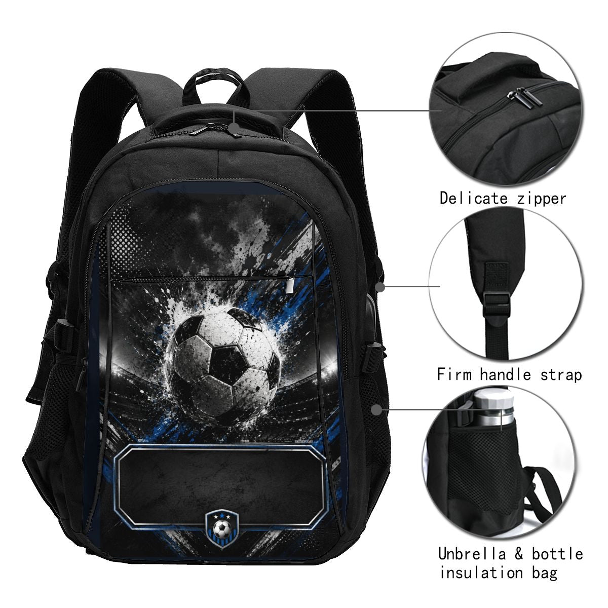 Mochila Futbolera Premium –Personalizada con nombre