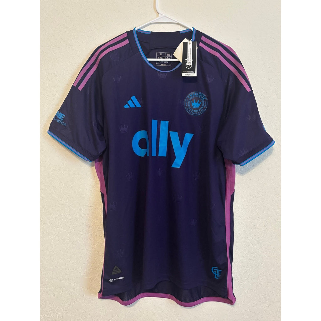 Charlotte FC Away Jersey 2023/24 Adidas NWT (M-XXL) 👑