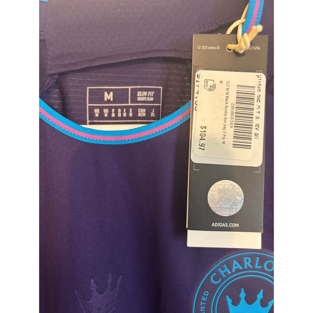 Charlotte FC Away Jersey 2023/24 Adidas NWT (M-XXL) 👑